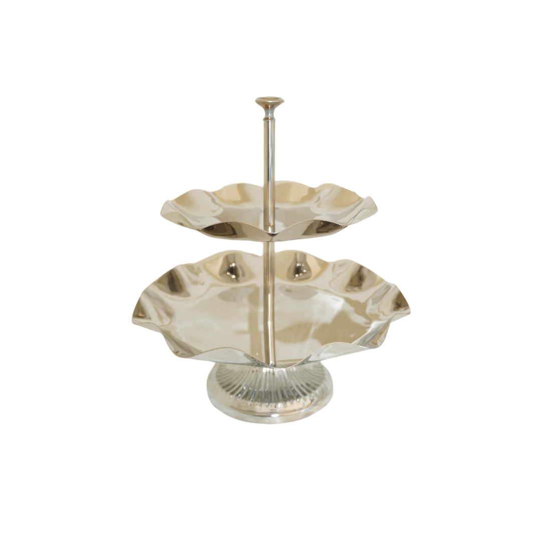 Silver Platter Stand