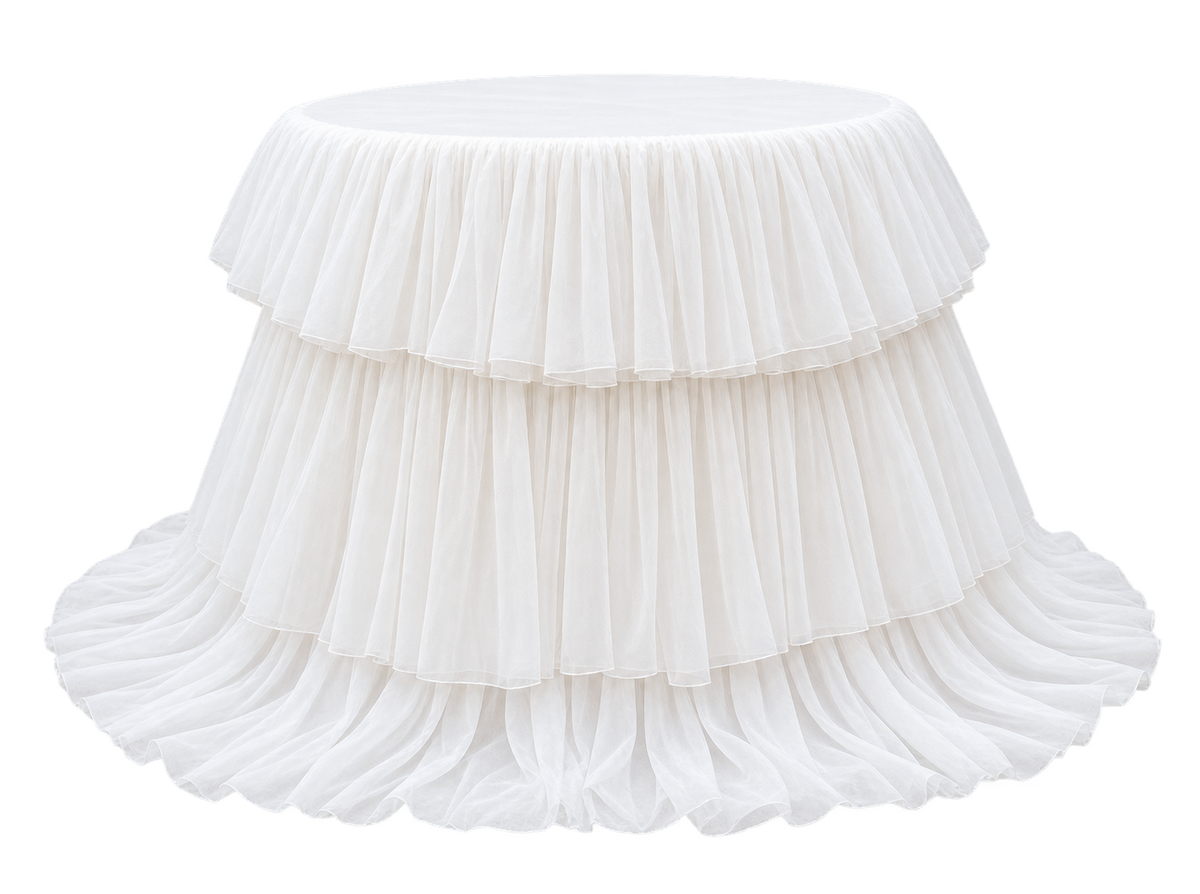 Tiered Ruffle Tablecloth