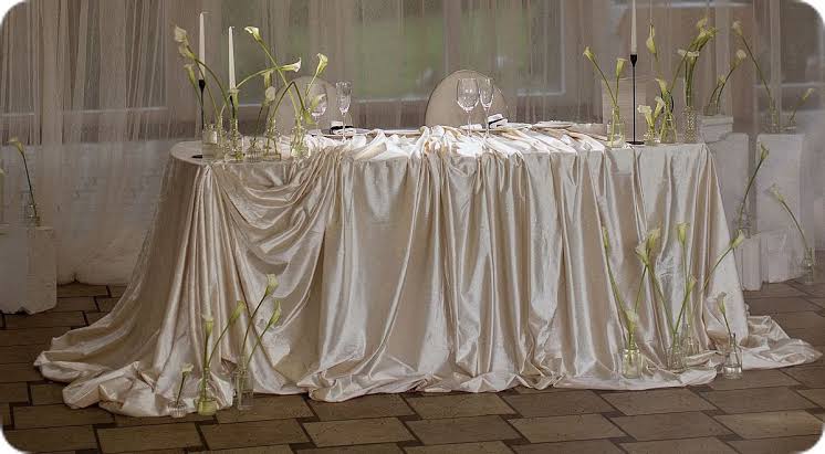 Bridal Table Draping