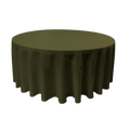 Olive Round Tablecloth