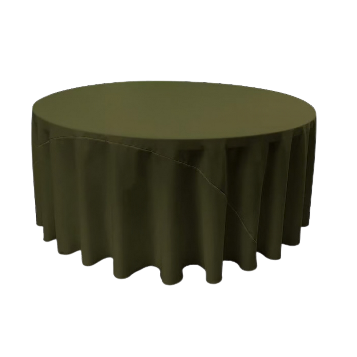 Olive Round Tablecloth