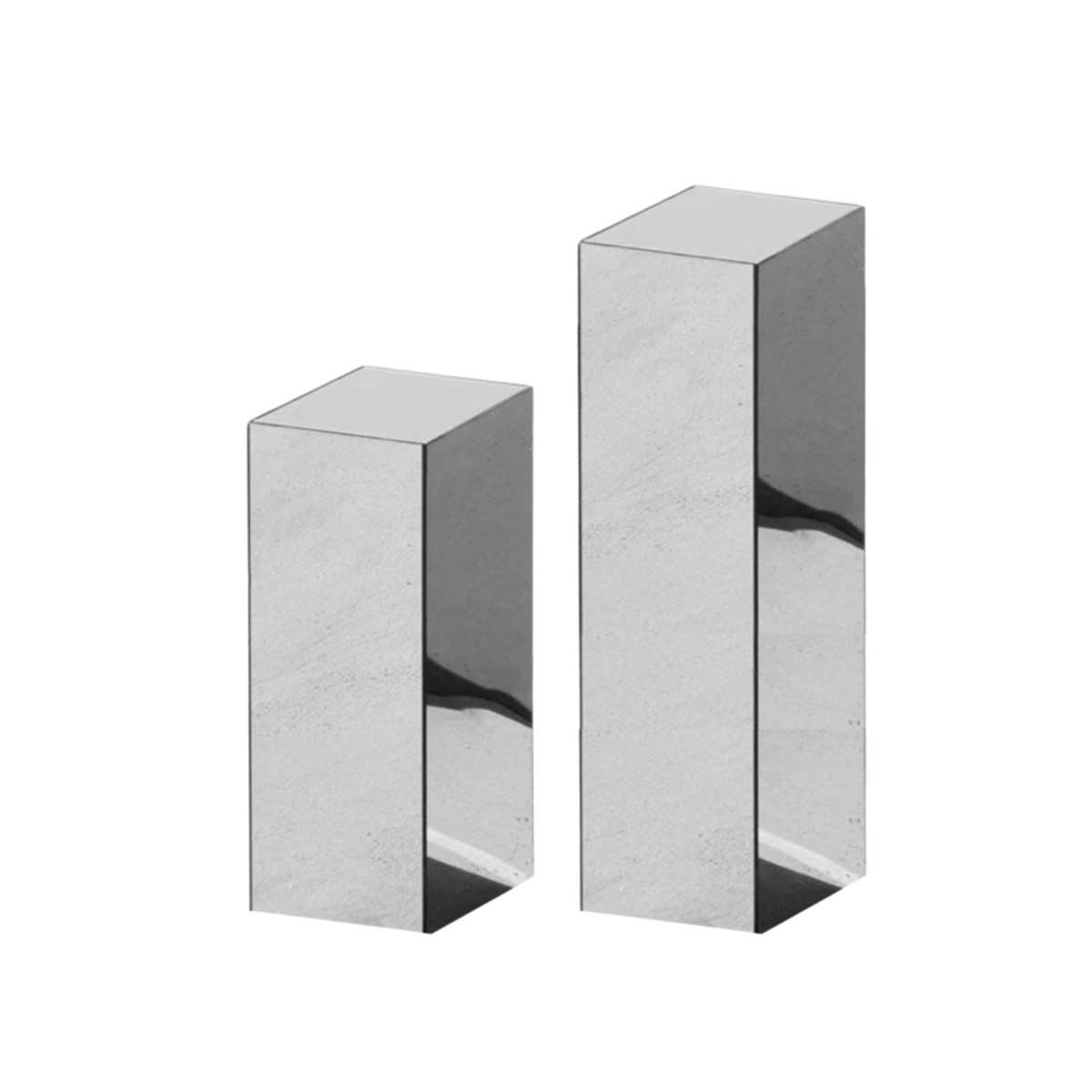 Mirrored Acrylic Plinth