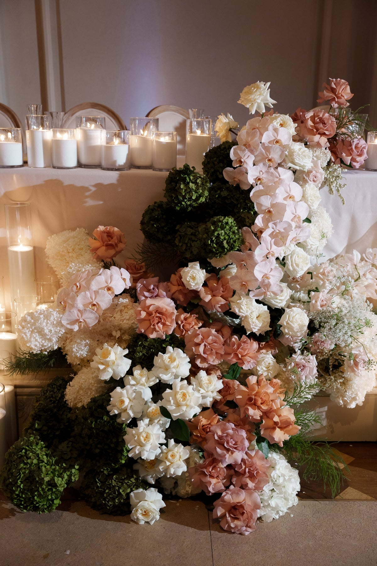 Bridal Table Florals