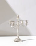 5-arm Silver Candelabra