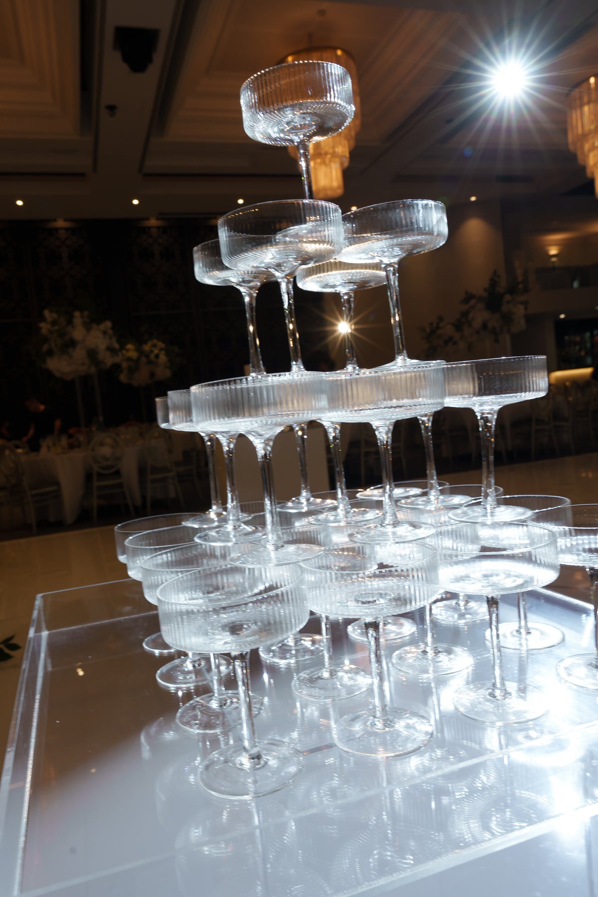 Champagne Tower