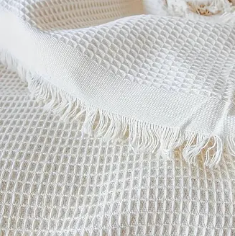 White Picnic Blanket