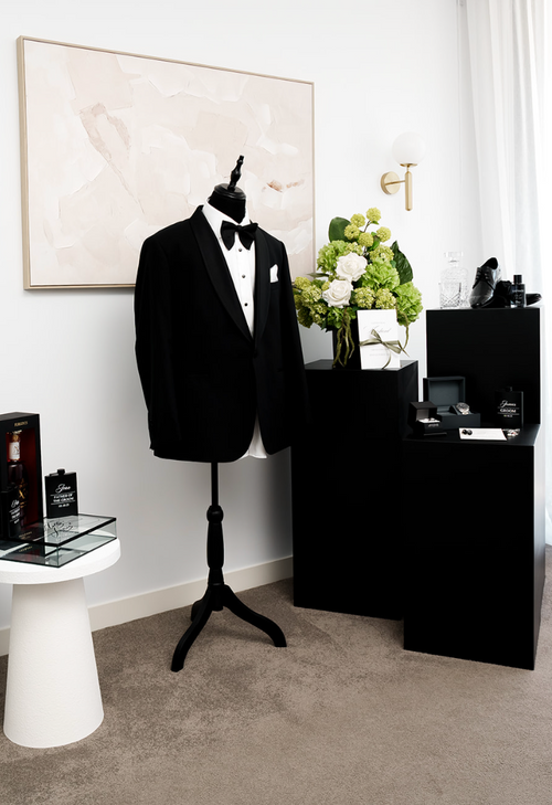 Black Square Plinth