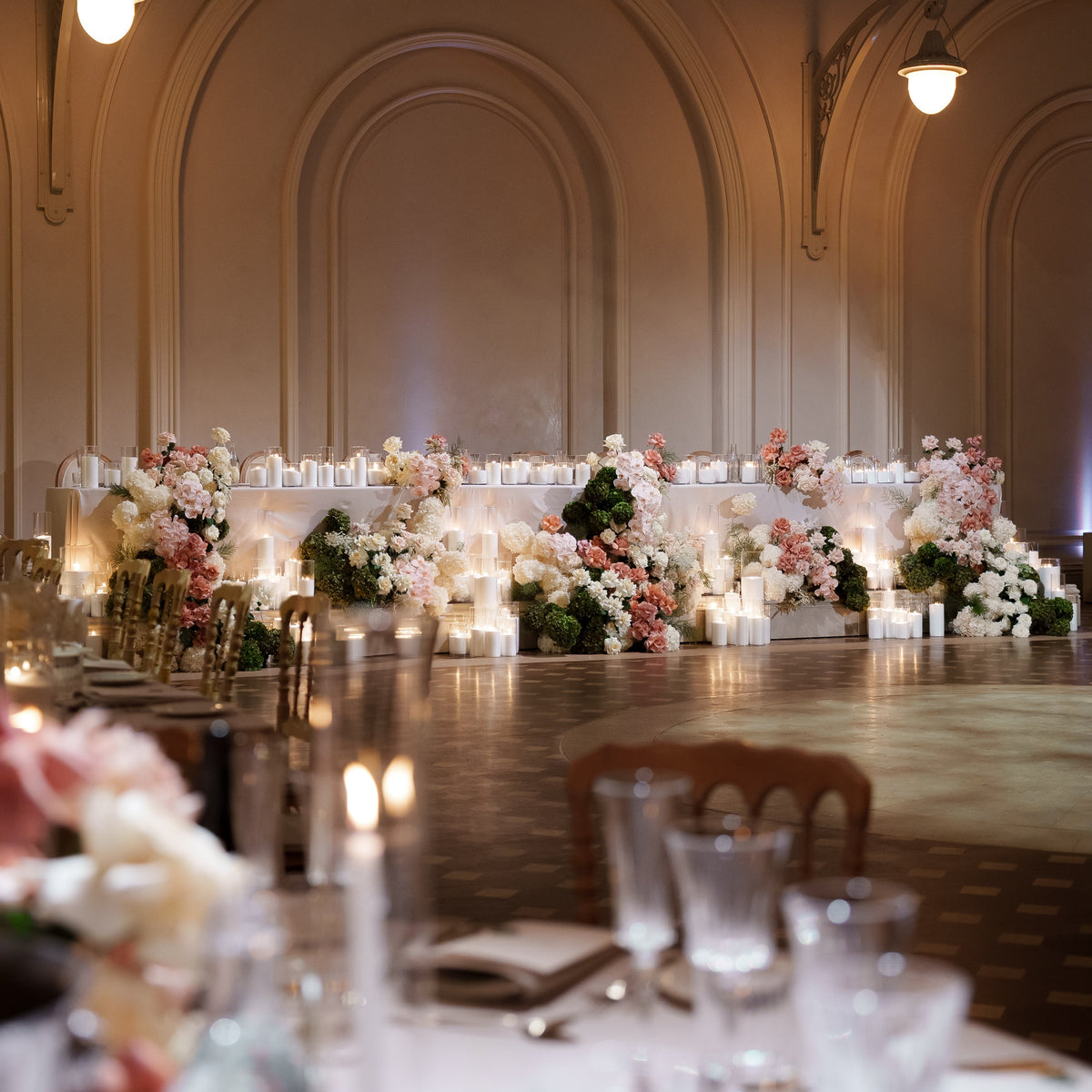 Bridal Table Florals