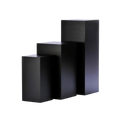 Black Square Plinth