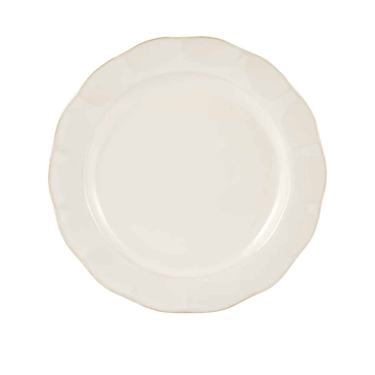 Cream Dinner Plate