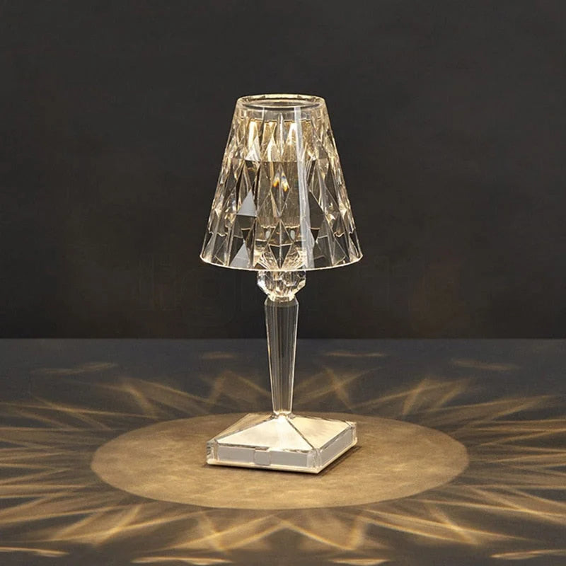 Crystal Wireless Table Lamp